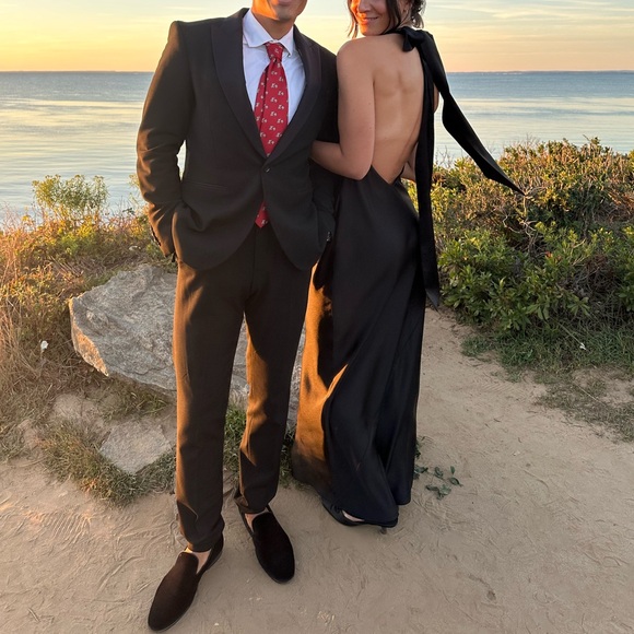 Show Me Your MuMu Lisa Maxi Dress worn once and dry cleaned. - Picture 3 of 4